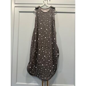 Woolino 4 Season Ultimate Baby Sleep Bag Merino Wool Gray Stars 2-24 Months